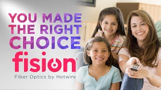 Unmatched Reliability: Exploring Your 100% Fision Fiber-Optic Network by Hotwire Communications