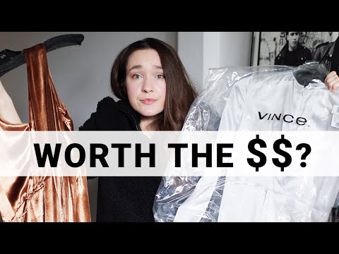 IS VINCE WORTH THE HIGH PRICE TAG? | REVIEW AND TRY ON | VINCE CLOTHING.