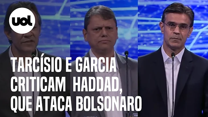 Tarcsio e Garcia criticam Haddad, que responde ata...