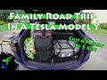 Family Road Trip In A 2021 Tesla Model Y 7 Seater // Down The East Coast // Can We Fit???