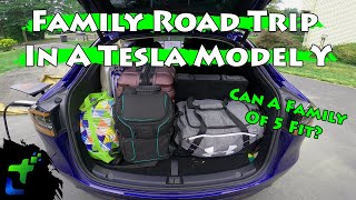 Family Road Trip In A 2021 Tesla Model Y 7 Seater Down The East Coast Can We Fit???