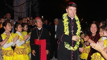 Chào đón Đức Tổng Giám mục Marek Zalewski khâm sứ tòa thánh thăm Giáo phận Thái Bình