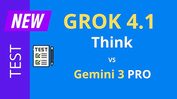 LIVE: GROK 4.1 Denken versus Gemini 3 PRO