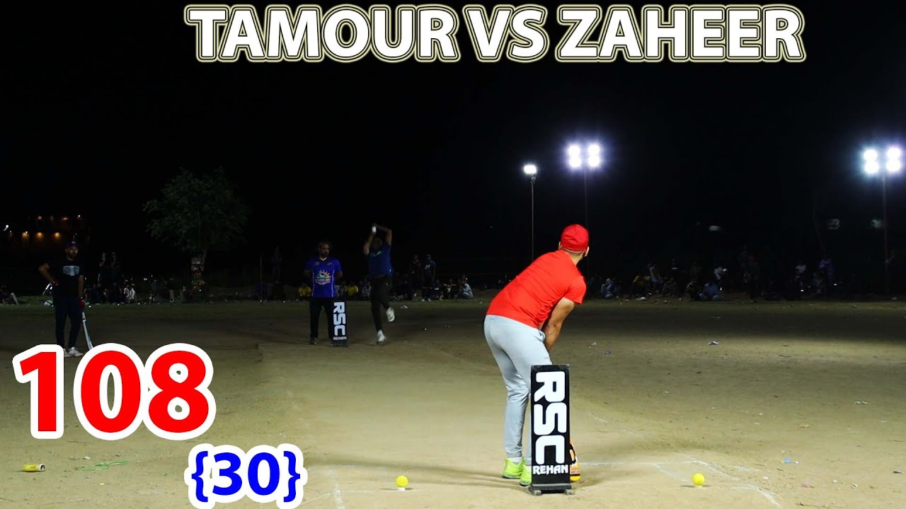TAMOUR MIRZA VS ZAHEER KALIYA 108 RUNS NEED 30 BALLS - YouTube