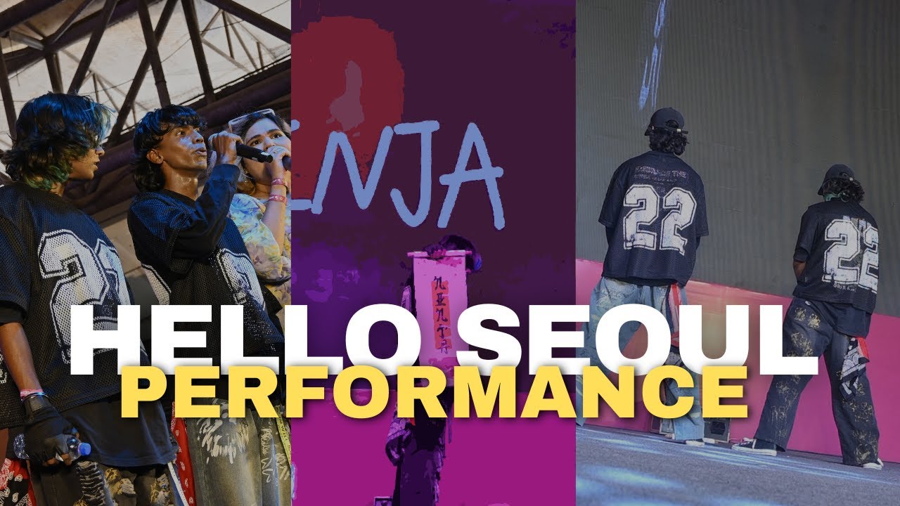 🔥 Future Ninja's Epic K-Pop Dance Performance | Hello Seoul by Zeecafe | Mumbai