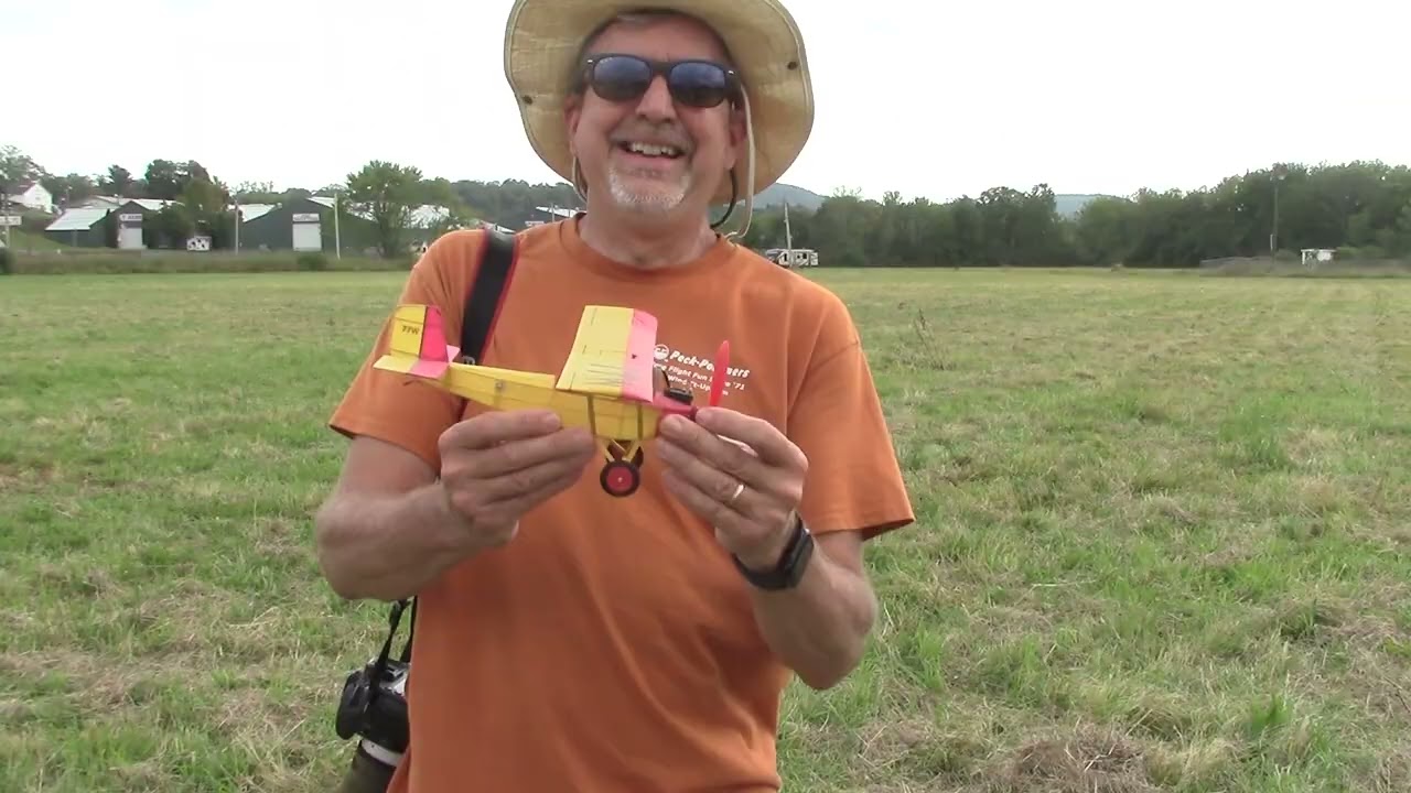 Free Flight Fun. The Flying Aces Model Airplane Fall Fly-In, September 14, 2025