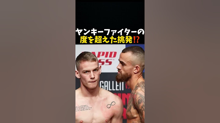 ヤンキーファイターの度を超えた挑発⁉️ #ボクシング #格闘技 #rizin #ufc #mma