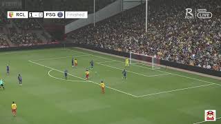 EN DIRECT RC Lens vs PSG Trophee des Champions efootball Pes 21 Gameplay Facecam Commentary