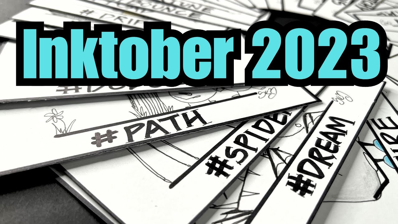 All my Drawings for: My FIRST INKTOBER |2023