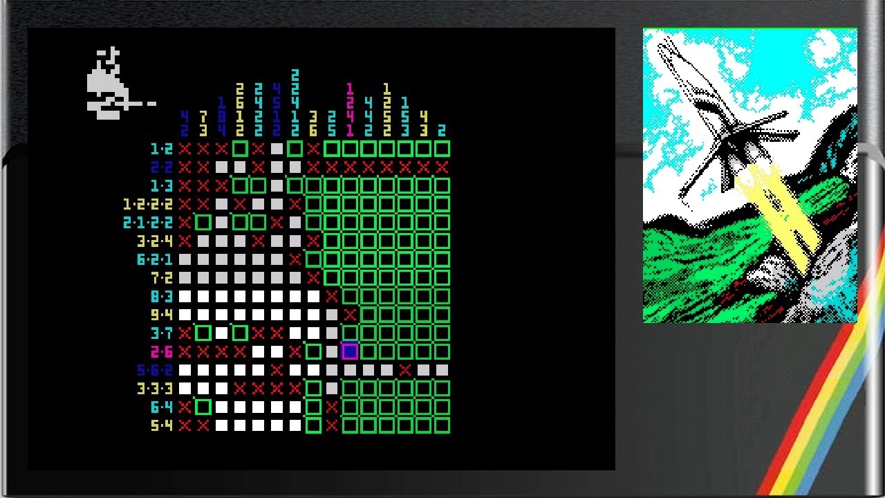 Pixel Quest (Einar Saukas) ZX Spectrum review