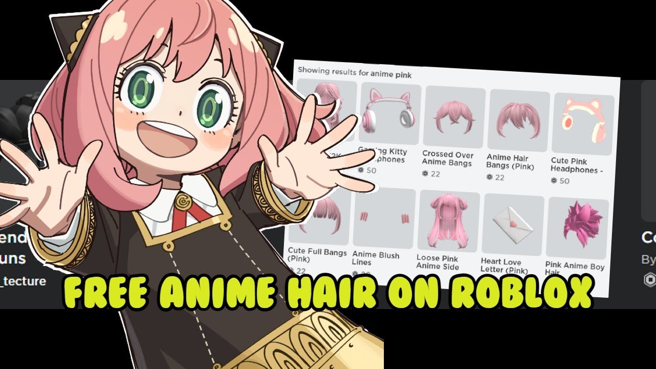 Black Anime Hair  Roblox Wiki  Fandom