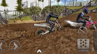 Offroad Outlaws Mod APK Dirt Xtreme Motor Bike 2 Player Online Rasing US Motorcycle Android Gampaly screenshot 5