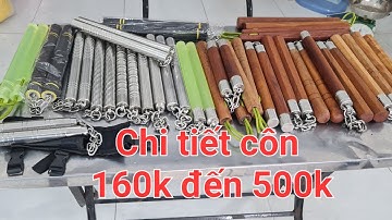 Bảng giá các mẫu côn dưới 500k mới nhất 2022_Toankungfu