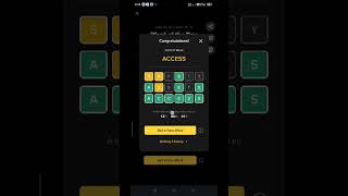 #binance #wodlanswer #today