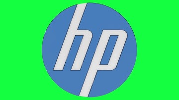 Hewlett-Packard HP Green Screen Logo Loop Chroma Animation