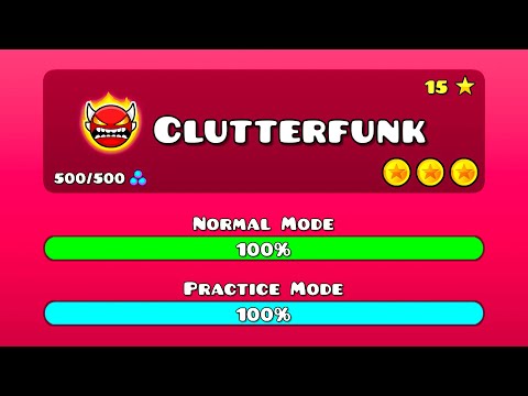 Видео: Clutterfunk, но его улучшили игроки | Geometry Dash