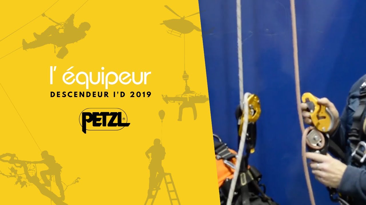Descendeur de canyoning Pirana Petzl