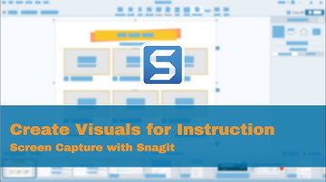 Create Visuals for Instruction: Screen Capture with Snagit