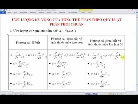 Video: Làm thế nào để bạn tìm thấy mũ P trong khoảng tin cậy?