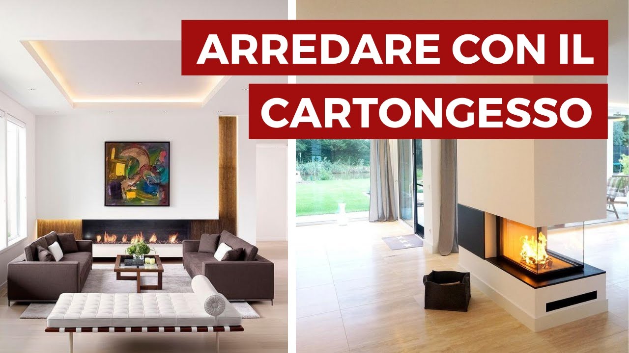 Arredare Con Il Cartongesso 14 Diversi Impieghi Possibili Youtube