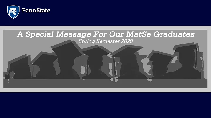 Congratulations MATSE Class of 2020!