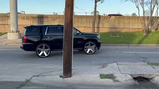 Player Profile 26’’ DUB BALLER CHROME ON A TAHOE 🔥🔥🔥