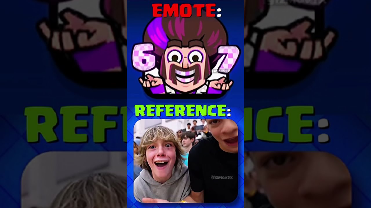 Clash Royale Emotes & REFERENCES #9