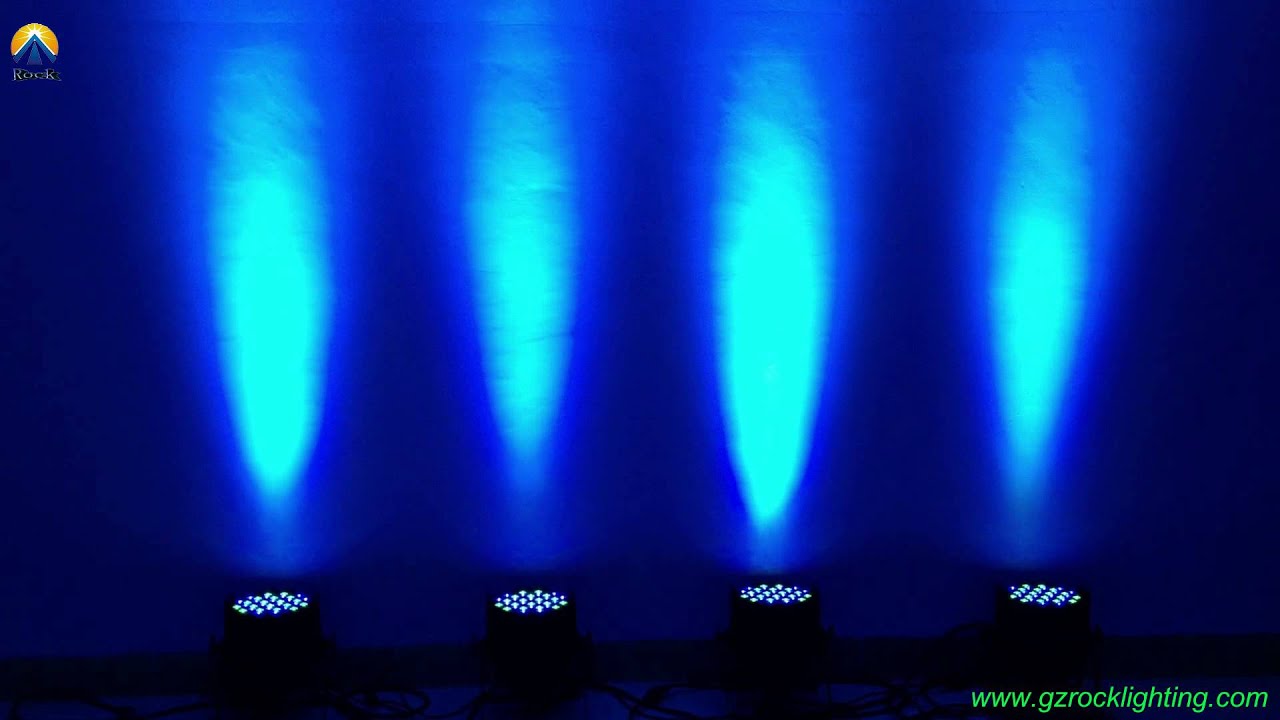 Sound active A 54*3W RGBW LED Par can perfect for dj lighting,disco,wedding,club & event