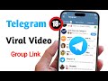 Viral Video Link Telegram Channel || How To Join Telegram Group Link (Full Guide)