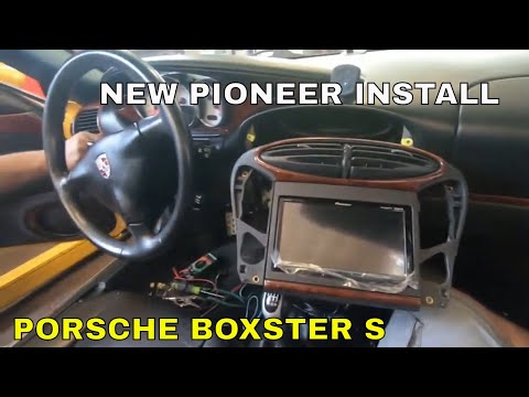Installing a Pioneer dmh-1500nex touchscreen in the Porsche Boxster 986