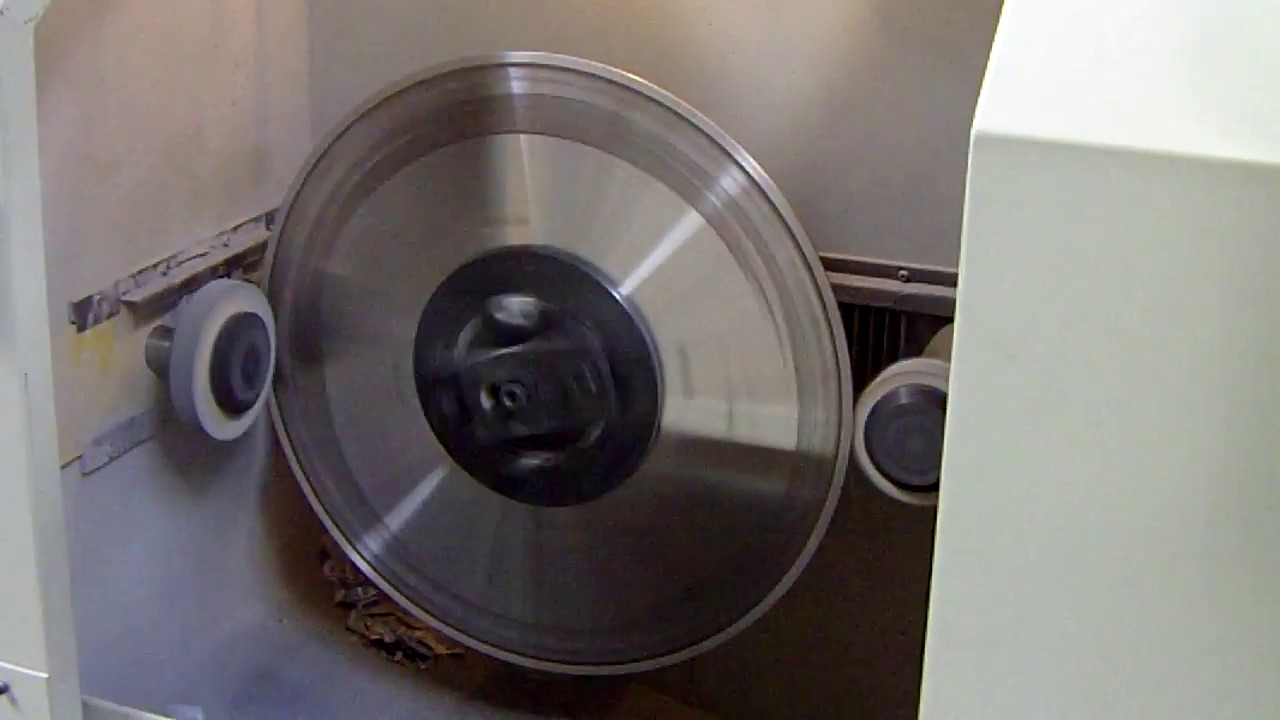 Sharpening machine for diamond saw blade YouTube