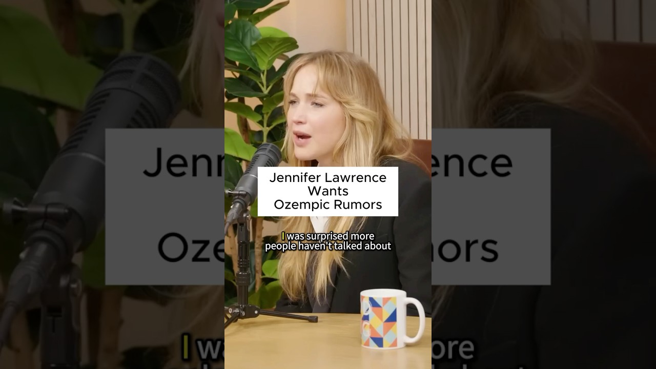 Jennifer Lawrence Wants Ozempic Rumors 😂