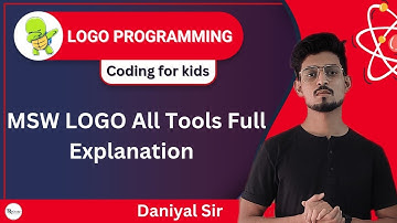 MSW Logo All Tools Explanation | Understand MSW Logo Screen | MSW LOGO Lec-5