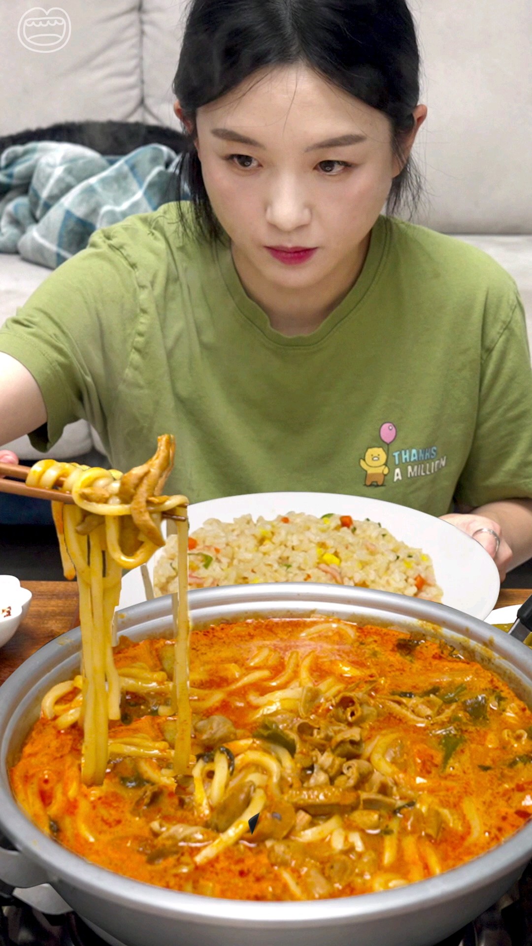 저...청정원호밍스 모델 됐어요✌️ #부산식곱창전골 #대게와랍스터볶음밥