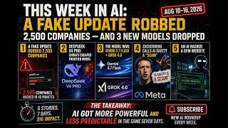 This Week in AI: A Fake Update Robbed 2,500 Companies — and 3 New Models Dropped