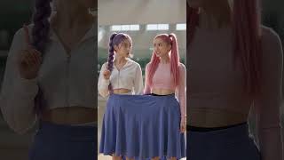Two Girls. One Skirt. Opposite Plans. 👗↔️😂 #kpop #kpopcomedy