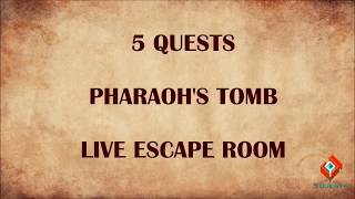 Pharaoh's Tomb escape rooms. 5 Quests, Dublin screenshot 5