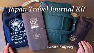 What I’m Taking to Japan | My Travel Journal Kit + Bag Essentials