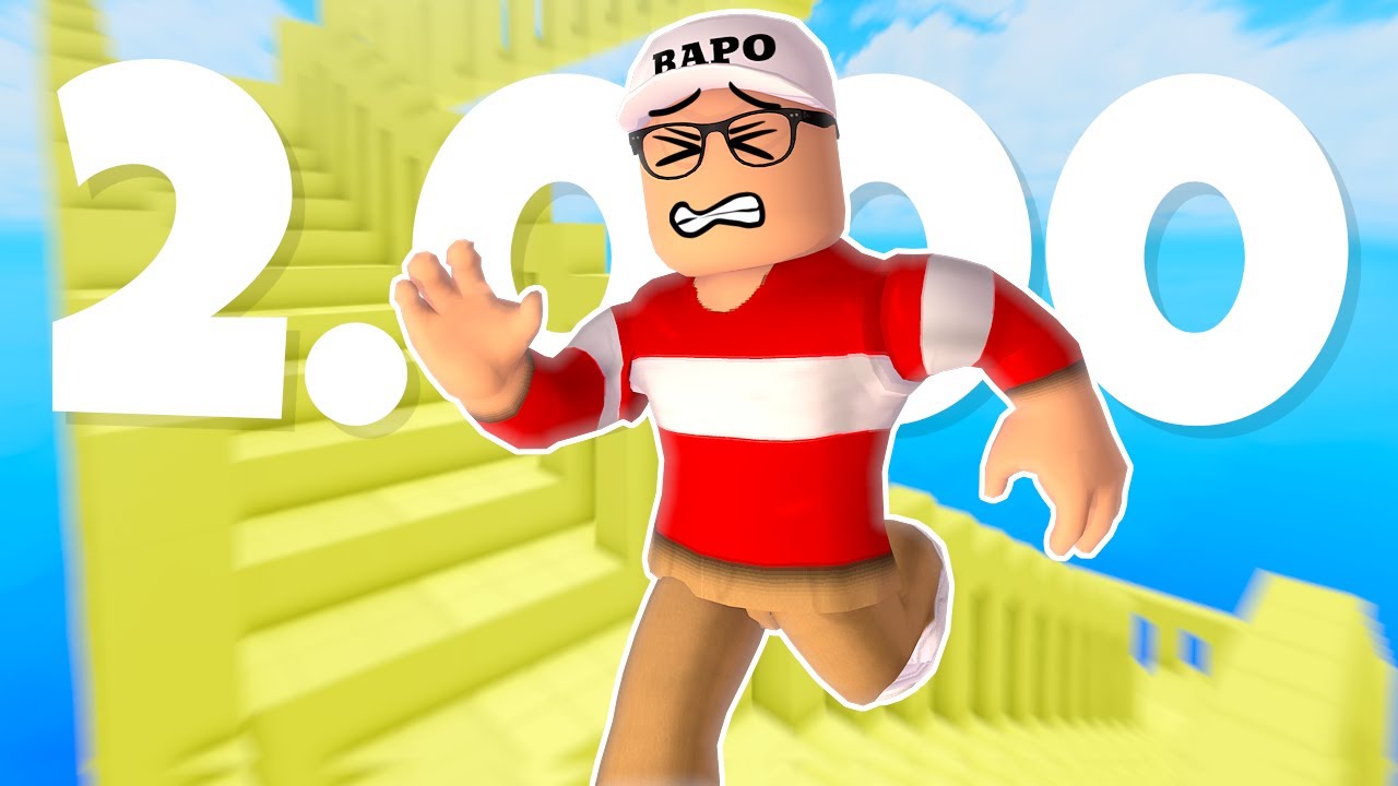 STEIGE die 2,000 STUFEN TREPPE in Roblox (Deutsch)