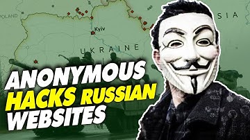 Anonymous Cyber Anakin Hacks 5 Russian Websites over Ukraine War
