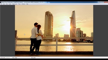 Cách chụp ảnh ngược sáng-hoàng hôn