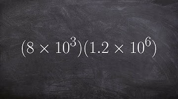 Multiplying two numbers in scientific notation