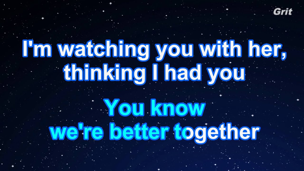 Better Together - Fifth Harmony Karaoke 【With Guide Melody】 Instrumental