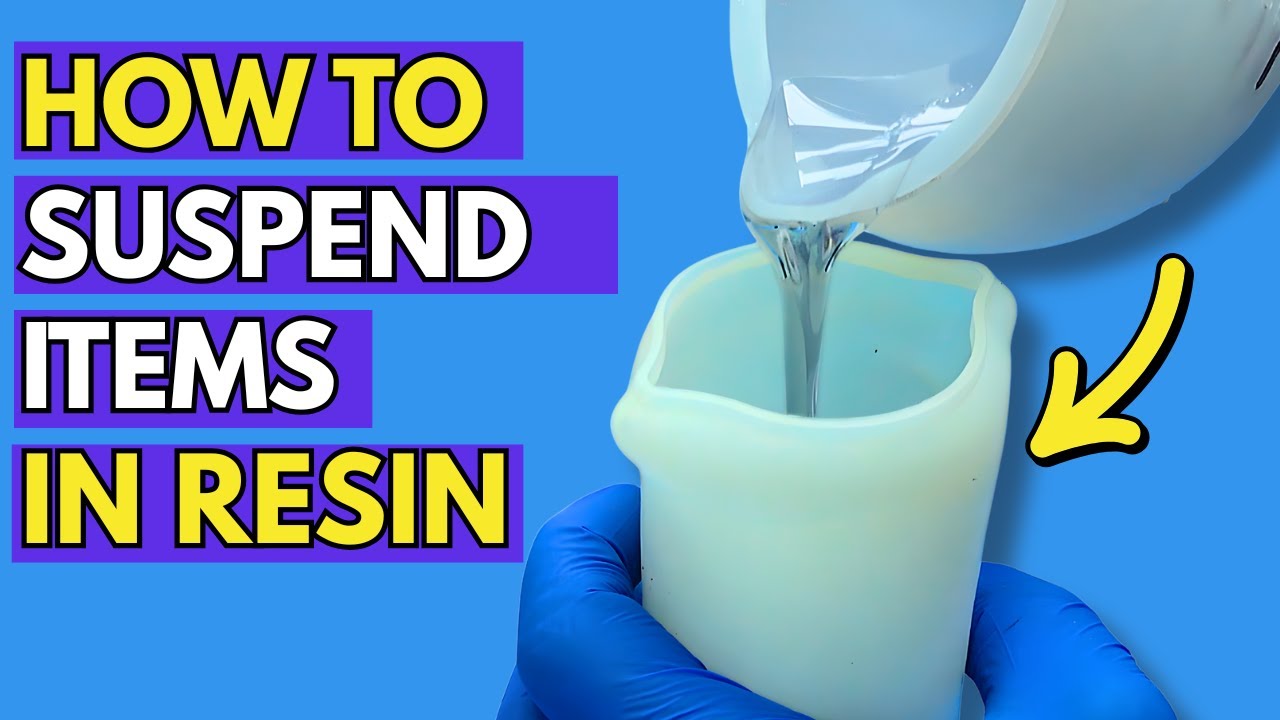 How Do You Stop Items Sinking in Resin? This Trick Works.