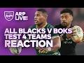 REACTION: All Blacks & Boks final test teams | The Battle of Baltimore