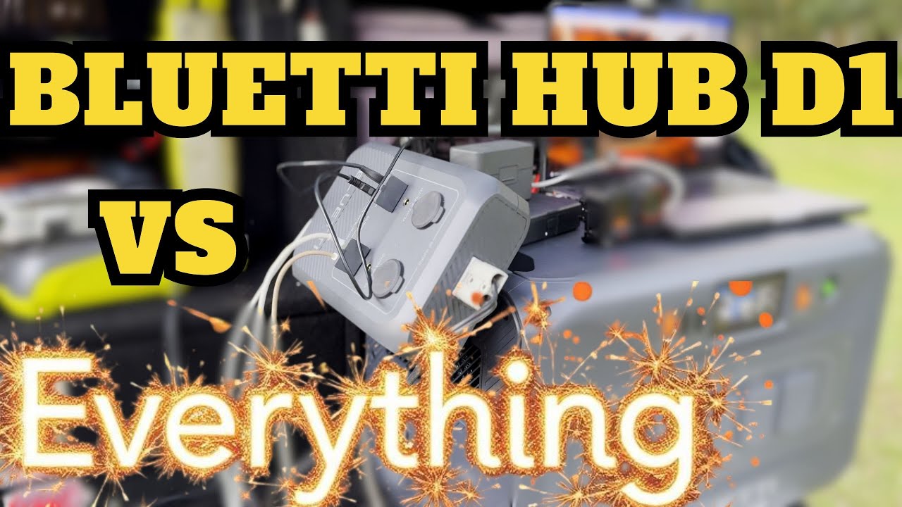 Bluetti Hub D1 Field Test – More power than you