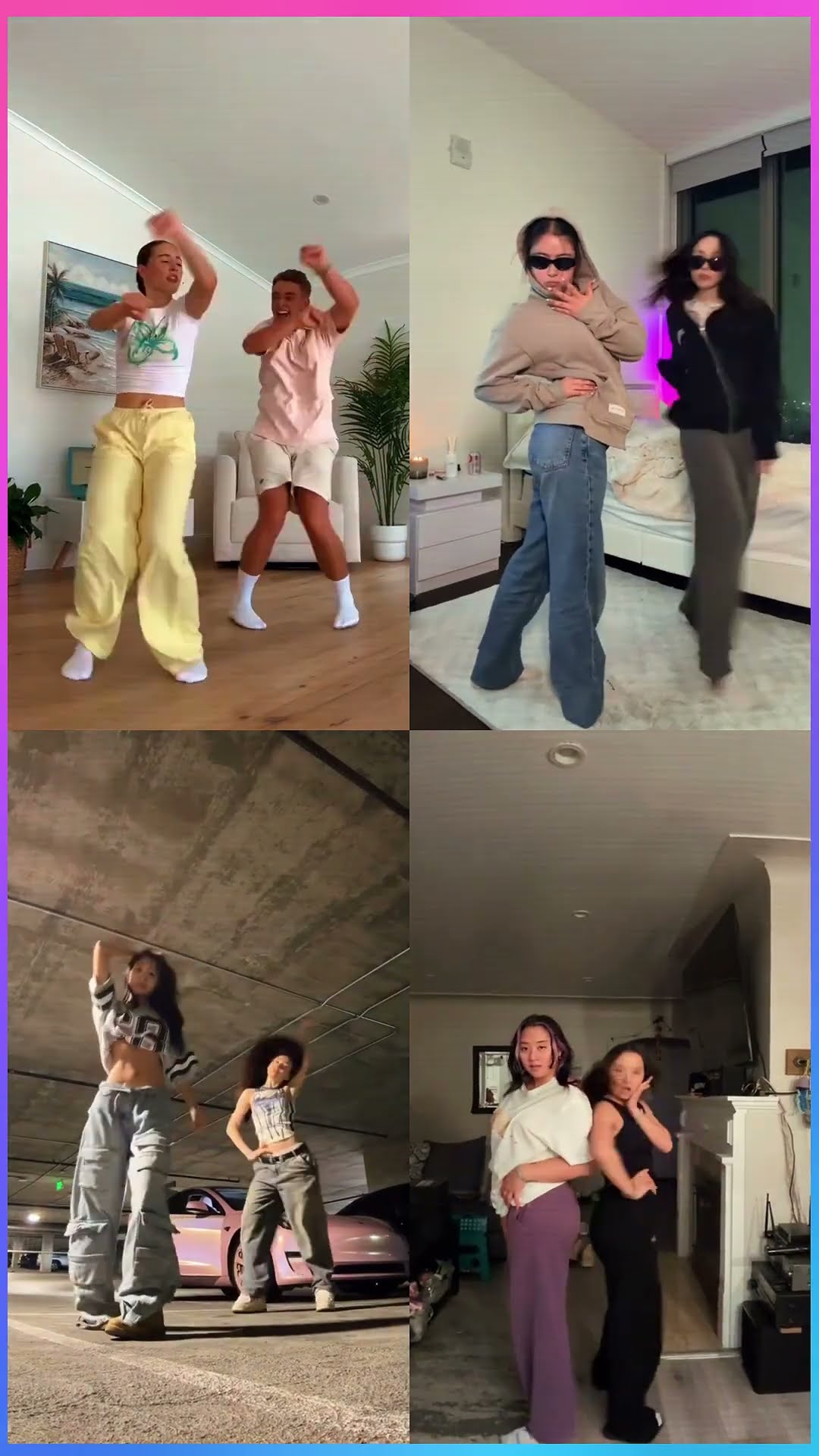 James and Jasmin x Sofi Manassyan x Amelia x ICM #shorts #dance #tiktok