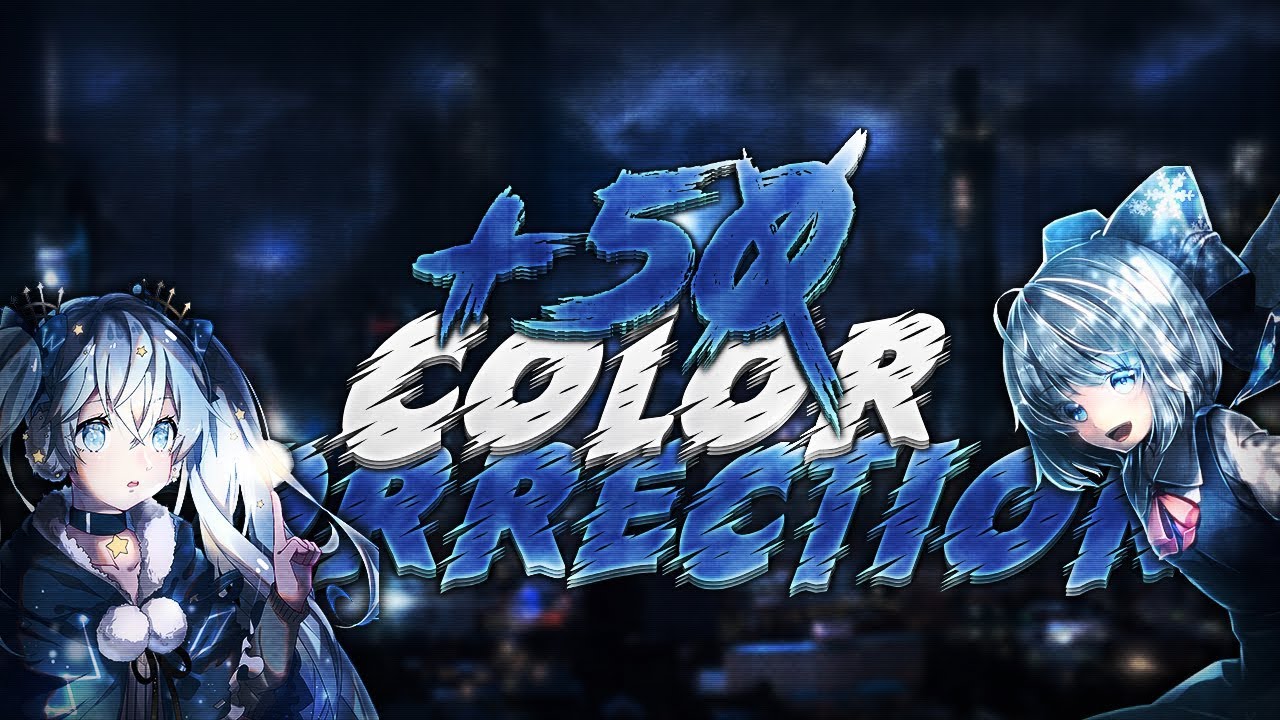 [PACK] +50 Color Correction pour Photoshop (.psd)! - YouTube
