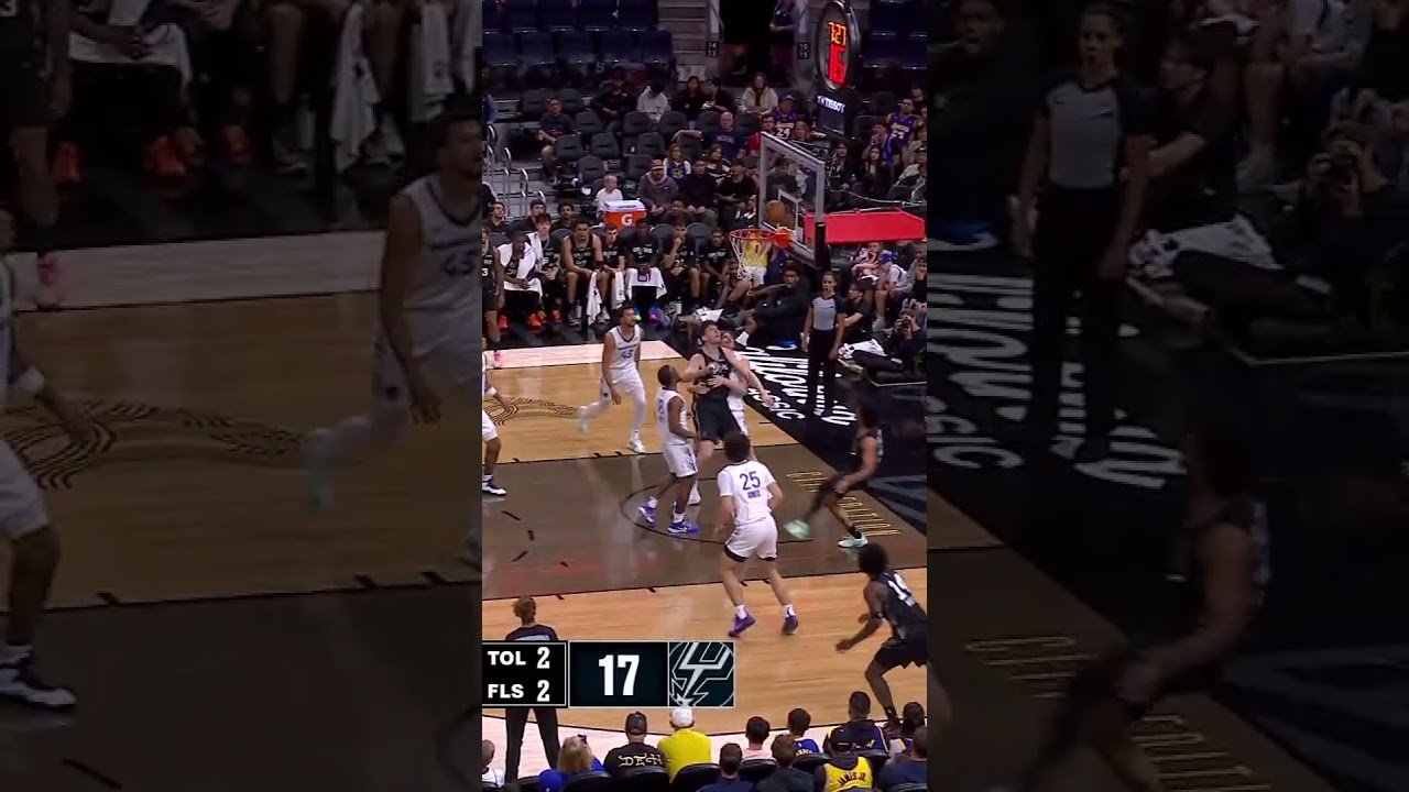 right thru traffic 🚗 #nba #spurs