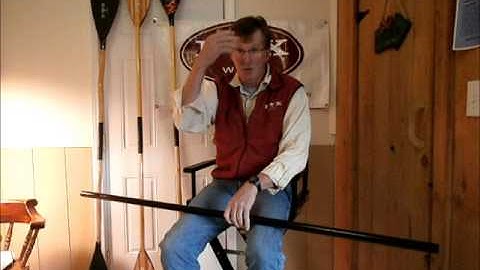 Sizing kayak paddles